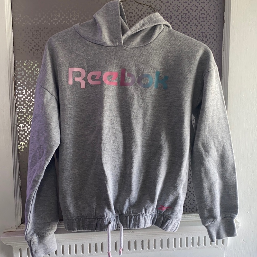 Girls Reebok hoodie size large 12